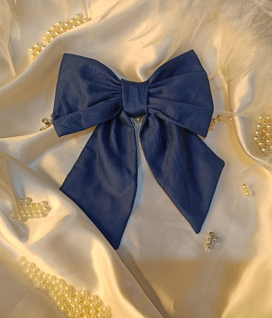 Denim Bow