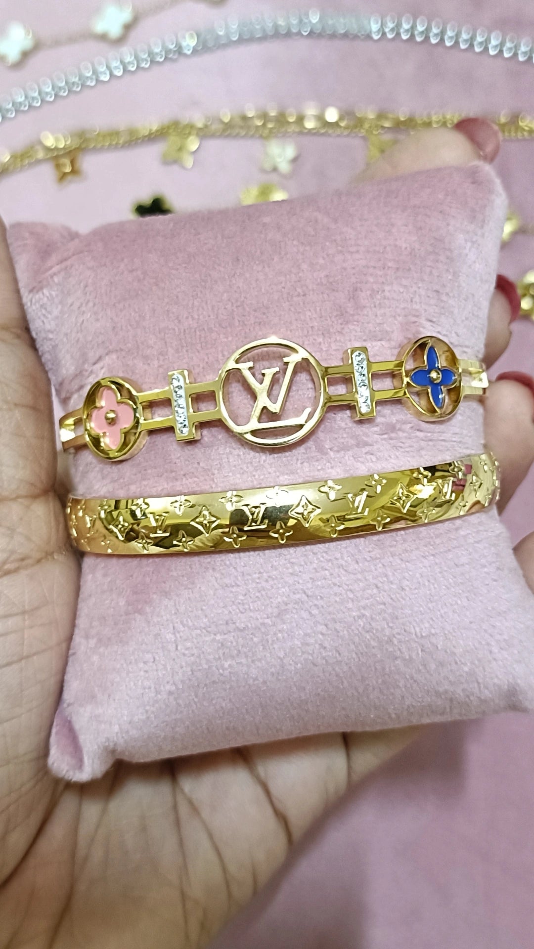 LV Bracelet Stack