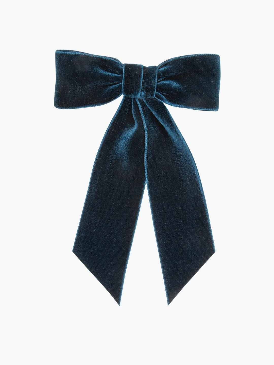 Marine Wide Velvet Bow