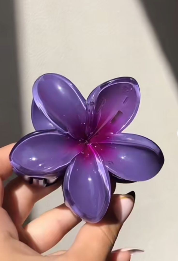 Grape Soda Flower Clip