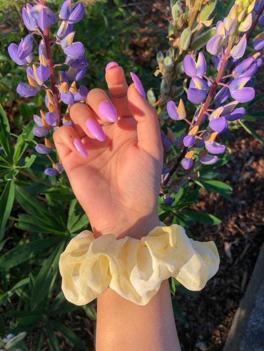 you're my sunshine satin scrunchie