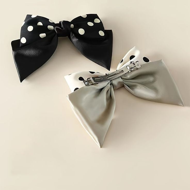 Polka Dot Satin Bows Combo