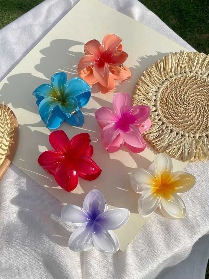 Flower Clips - Set of 6