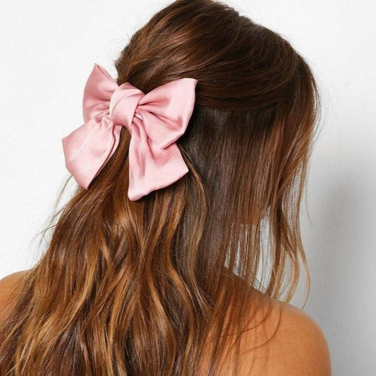 Genevieve Satin Bow