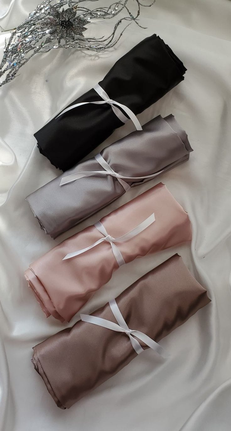 satin pillowcases combo