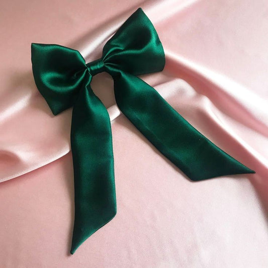 Emma Satin Bow