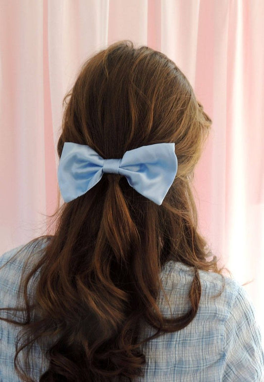 Head In The Clouds Satin Bow